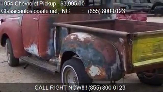 1954 Chevrolet Pickup for sale in Nationwide, NC 27603 at C #VNclassics смотреть онлайн