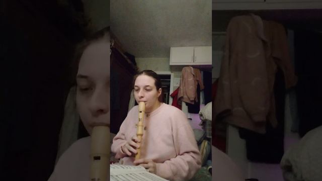 "Шарманка" Шостаковича, блокфлейта альт Hohner, Марусева Мария