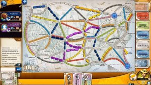 Играем в настольную игру Ticket to Ride: USA (Билет на поезд: США)