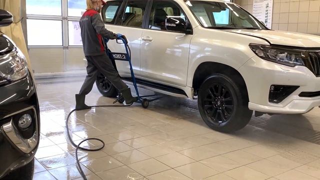 Мойка днища автомобиля