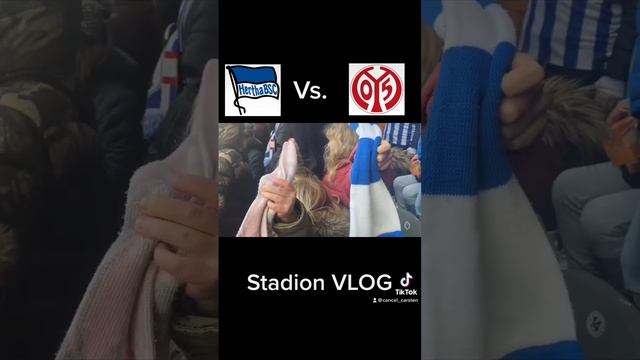 Hertha BSC vs Mainz 05 Stadion Vlog Familien Edition @herthabsc #fussball #bundesliga