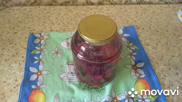 Как закатать вишневый и другой ягодный компот. Легче лёгкого. смотреть онлайн