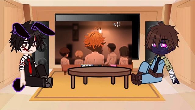 Afton family react to Mrs afton past as Emma from promise neverland TW смотреть онлайн