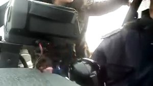 Глубоко верующая женщина и гаишник