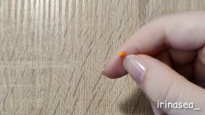Кленовый лист из бисера | Фигурка крестиком | Мастер-класс из бисера | Туториал | Beaded maple Lea