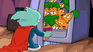 Пижама Сэм - Когда на улице темно, без страха смотрим мы в окно Полное прохождение