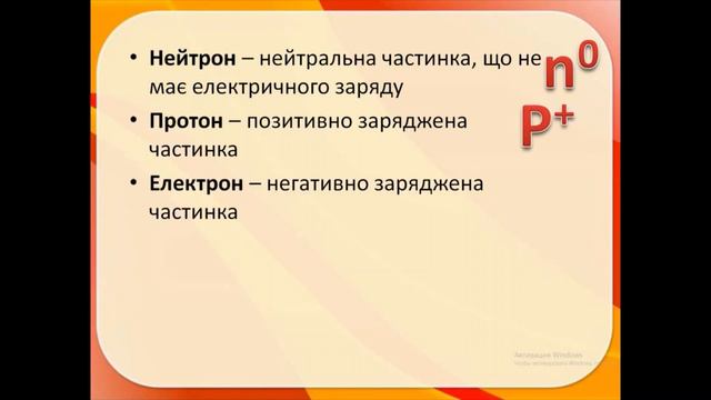 Будова атома. смотреть онлайн