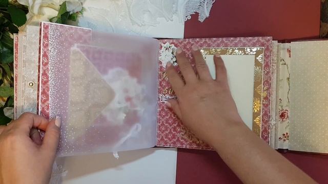 Скрапбукинг Обзор альбома на юбилей и фото папка смотреть онлайн