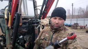 МТЗ 82. подготовка. к установке дозатора.