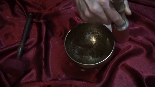 13.5см-310ГцРе#. ПОЮЩАЯ ЧАША ДЛЯ ЗВУКОТЕРАПИИ И МЕДИТАЦИИ - НЕПАЛ ...