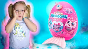 Что внутри огромного яйца Mermaidcorn???