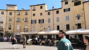 Lucca - Piazza Anfiteatro - The Amphitheatre Square in Lucca, Tuscany