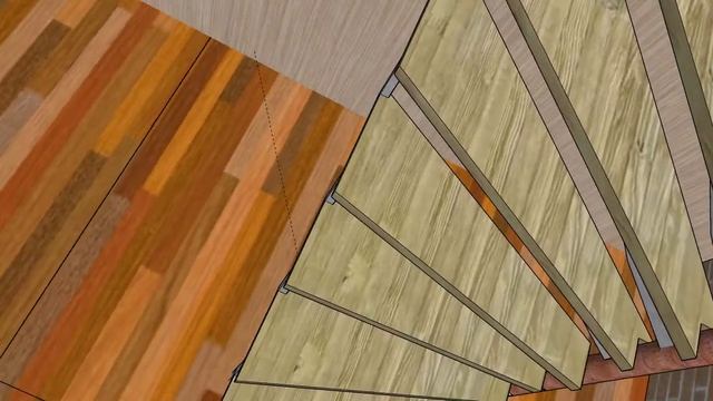 Эскиз Винтовая лестницы. смотреть онлайн