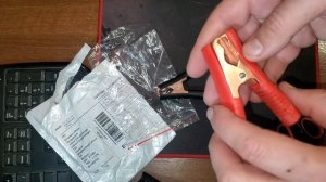 Зажимы типа "крокодил" 100 ампер для зарядки АКБ с али всего за 1.5$