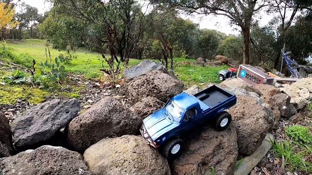 WPL's Baby RTR 1/18 RC Crawler - Actual Rock Crawling Review