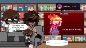 [FNAF] Past Aftons React to Elizabeth | after her death | Afton Family Gacha