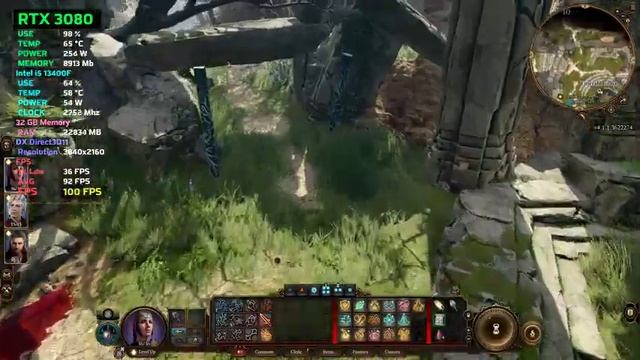 Baldur's Gate 3 : RTX 3080 10GB ( 4K Max Graphics ) + Intel i5 13400F! смотреть онлайн