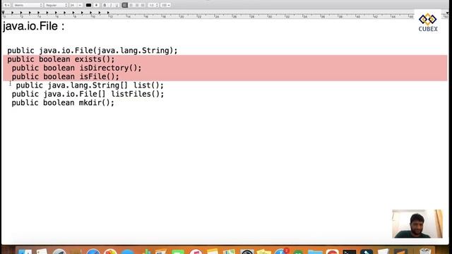 java.io.File class
