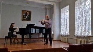 А.Алябьев "Соловей" Андрей Пизов (флейта) Илона Яворская (фортепиано)