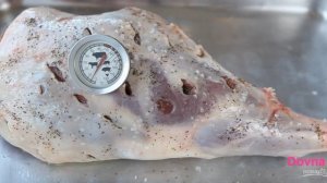 Запеченная баранья нога