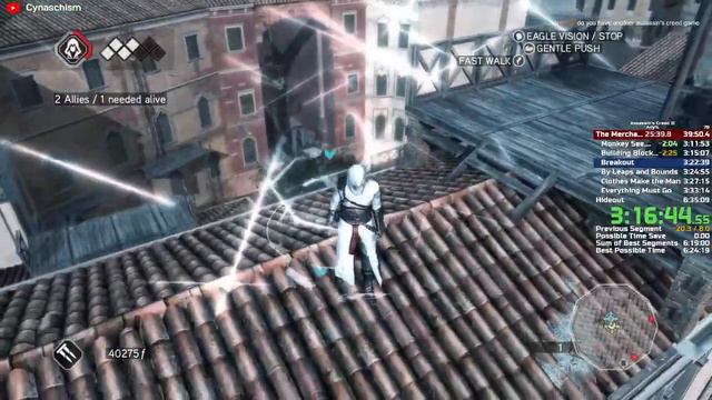 Assassin's Creed 2 Any% Speedrun in 6:31:18 (5:38:32 IGT) смотреть онлайн