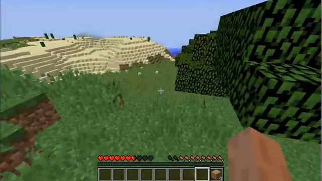 Как зделать верстак, и как зделать палочки Туториал№2 Minecraft смотреть онлайн