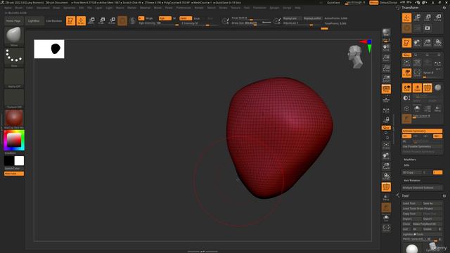 5. Introduction to ZBrush Interface Part 2