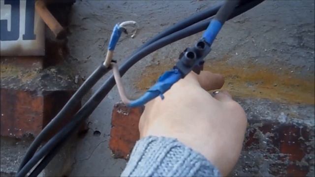 Соединение алюминиевого и медного проводов