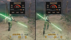 i7 3770 vs i5 7500 - 11 Games Tested