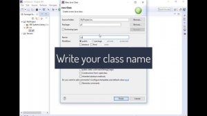 Java Hello World | Create package and Java class in Eclipse | Step by step tutorial