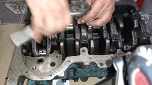 Гольф 2. 1.6 дизель. Сборка двигателя 1 часть.