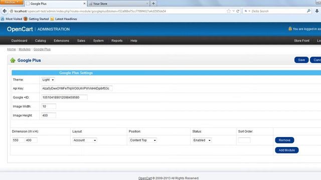 Google Plus Opencart Module смотреть онлайн