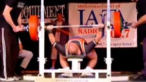 European Bench Press Championships 2005 m -100 kg Lenarciak Tomasz (POL)  2.attempt 250 kg