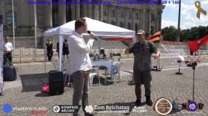 staatenlos.info  26.06.2021 Versammlung unter freiem Himmel - Kundgebung – Reichstag - Teil 2 / 6