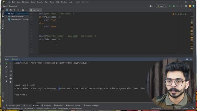 String Functions in Python || Python Programming for Beginners || #012 ...