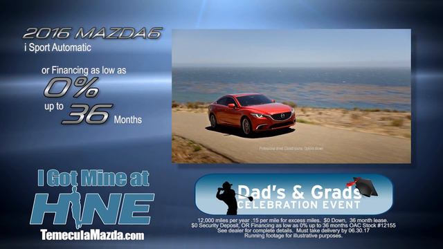 Hine Mazda Mazda6 Dads Grads Lease June Zero to Drive смотреть онлайн
