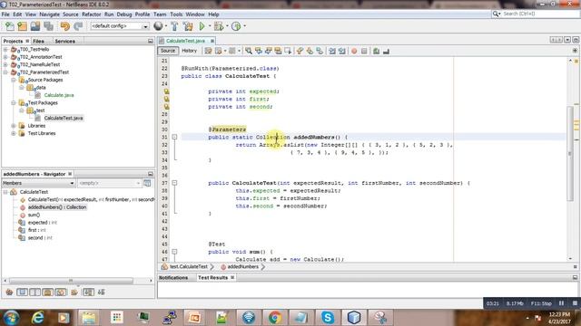 short introduction to parameterized tests in junit