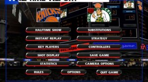 Nba Live 99 New York Knicks-Boston Celtics Playoff game 1