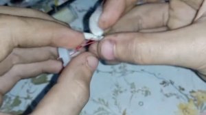 замена ваты в одноразке