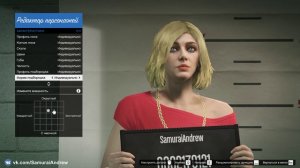 Создание женского персонажа БЛОНДИНКА в GTA ONLINE