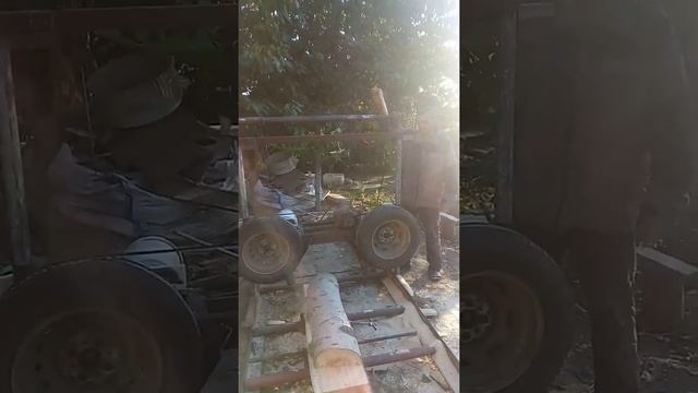 Домашняя пилорама своими руками смотреть онлайн