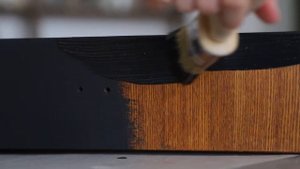 Краска для мебели Меловой Бархат от Aturi Design, цвет: Черный бархат