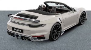 Brabus 820 2022   Porsche 911 Turbo S Cabriolet