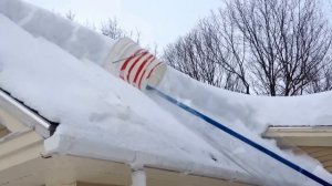 DIY SNOW Roof Rake -  Snow Removal Bucket - Lowe's / Home Depot Supplies!