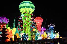 Парк светящихся фигур в Дубае. Dubai Garden Glow. ОАЭ