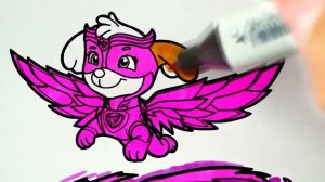 Щенячий Патруль | Рисуем вместе | Раскраска