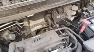 Запуск KIA полностью севший аккумулятор зима 2018 легко и Непринужденно