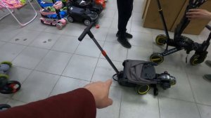 СКЛАДНОЙ ВЕЛОСИПЕД / Luxmom и s7/ АНАЛОГ DOONA /  КАК СКЛАДЫВАЕТСЯ LUXMOM ВЕЛОСИПЕД