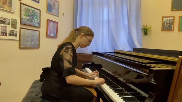 708 Алексеева Эвелина  г  Хабаровск   И С   Бах  Прелюдия и фуга Е moll