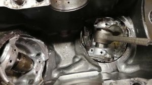 Honda vt250f. Мотор разобран